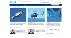 Desktop Screenshot of annualreport2010.qinetiq.com
