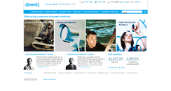 Desktop Screenshot of annualreport2009.qinetiq.com