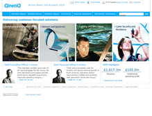 Tablet Screenshot of annualreport2009.qinetiq.com